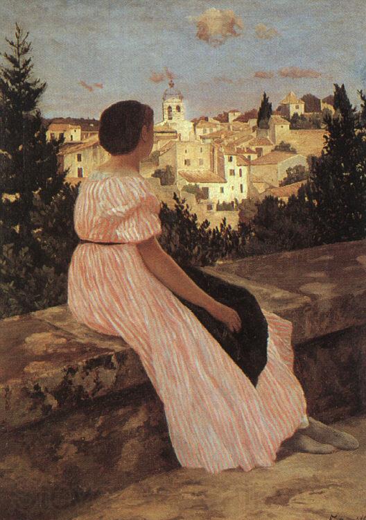 Frederic Bazille The Pink Dress Spain oil painting art